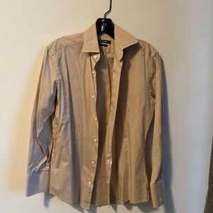 Indochino Beige Button-Up Shirt